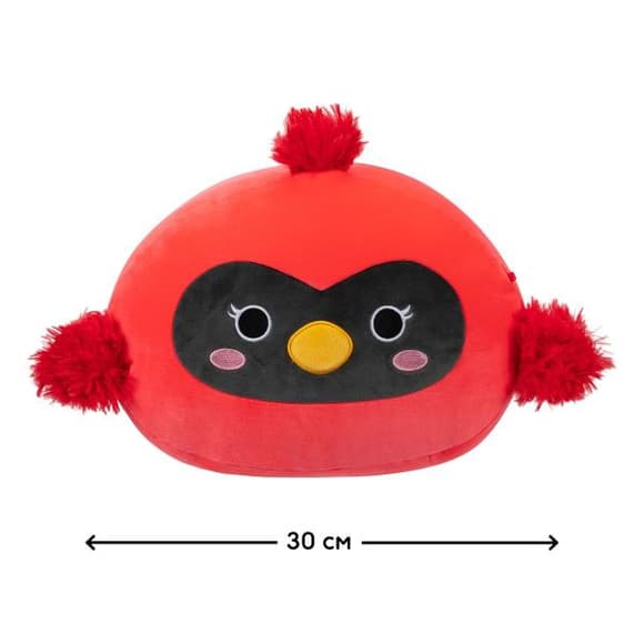 М'яка іграшка Squishmallows Червоний Кардинал 30 см (SQCR04194)