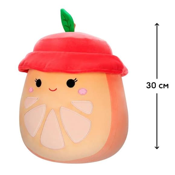 Мягкая игрушка Squishmallows Апельсин Орион 30 см (SQCR05435)