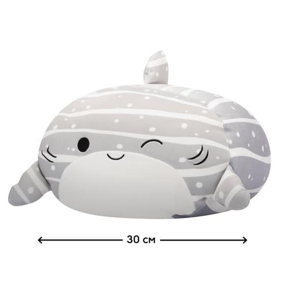 Мягкая игрушка Squishmallows Китовая акула Сачи 30 см (SQCR06550)