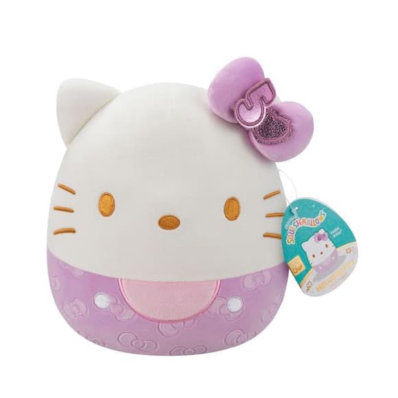 М'яка іграшка Squishmallows Hello Kitty в пурпуровому 20 см (SQSN00499)
