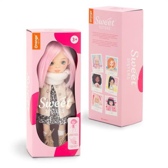 Лялька Orange Sweet sisters Біллі у шкіряному пуховику (SS06-12)