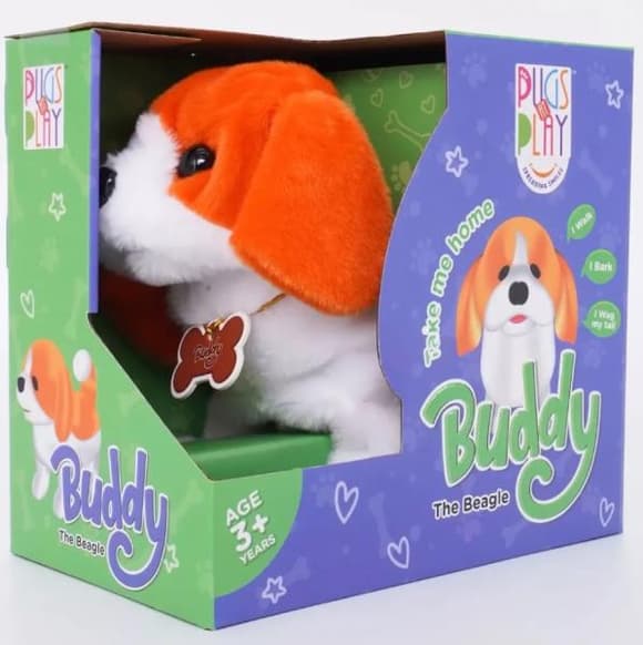 Інтерактивна іграшка Pugs at Play Бігль Buddy (ST-PAP03)