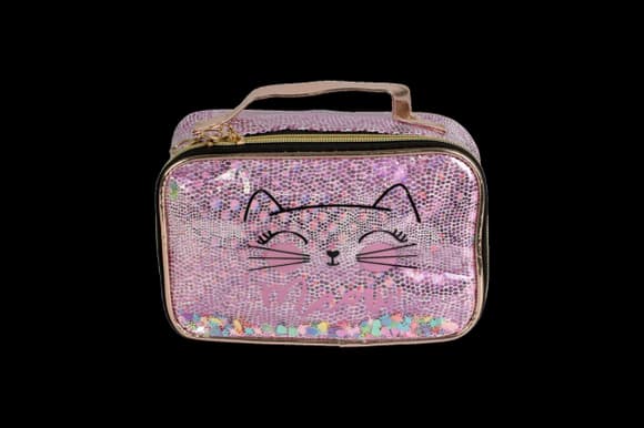 Косметичка Lukky Киця з конфеті 21x13x12 см (T21398)