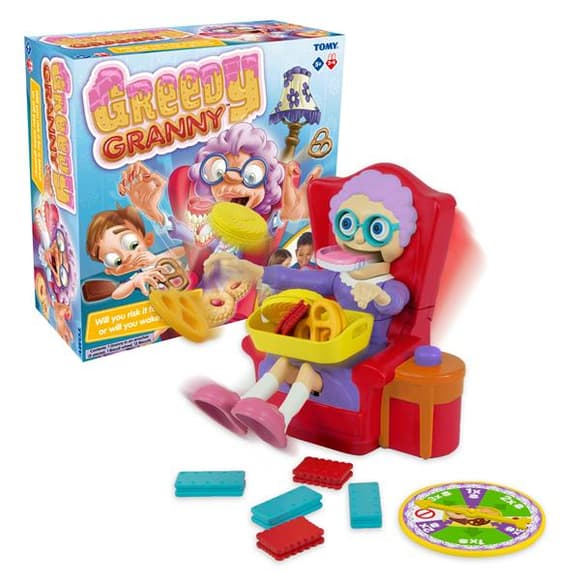 Настільна гра Tomy Games Жадібна бабуся (T72465EN)
