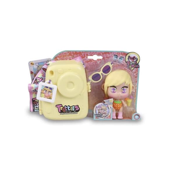 Мі нілялька Trotties Люсі з фотоапаратом 12 см жовтий (TFT21000B)