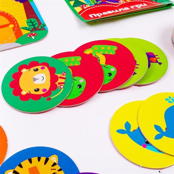 Настільна гра Fisher Price Мемо Звірятка (VT2910-04)