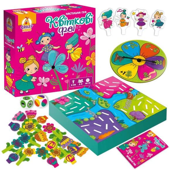 Настільна гра Vladi Toys Квіткові феї (VT8055-34)