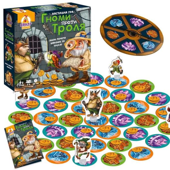 Настільна гра Vladi Toys Гноми проти троля (VT8055-36)
