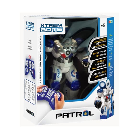 Радіокерований робот Xtrem Bots Патрульний STEM (XT380972)