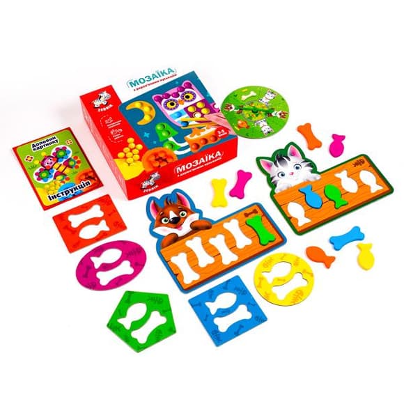 Гра-сортер Vladi Toys Нагодуй пухнастиків (ZB2002-07)