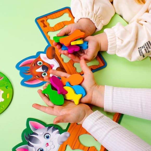 Гра-сортер Vladi Toys Нагодуй пухнастиків (ZB2002-07)